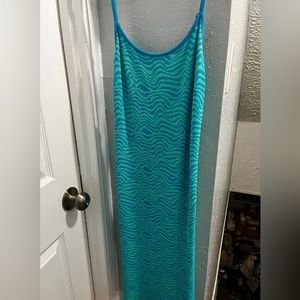 Blue summer dress from Zara !!